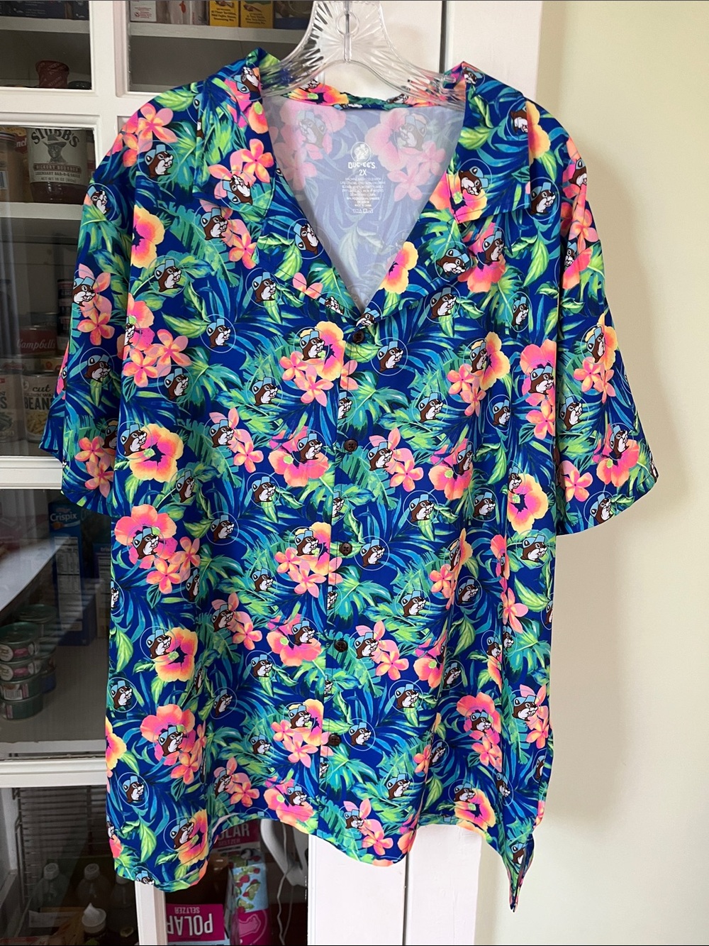 Buc ees Tropical short sleeved shirt